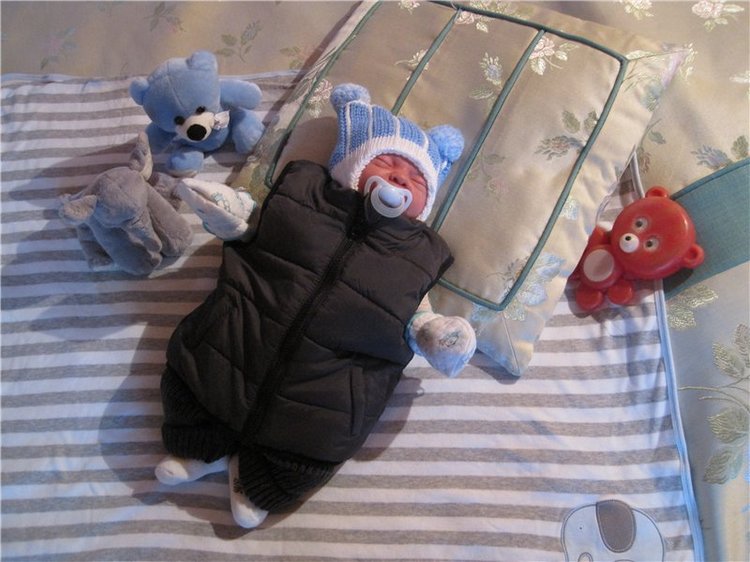 Колыбельная для малыша.Кукла реборн Тимурчик Ольги Астаповской