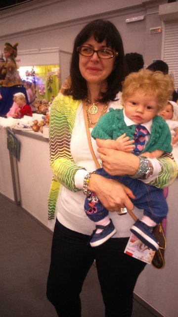 Ещё картинки с выставки... XI Международный Салон кукол на Тишинке в Москве 2015. Фото