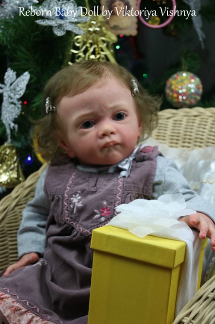Настенька из сказки Морозко! Куколка реборн Виктории Вишни