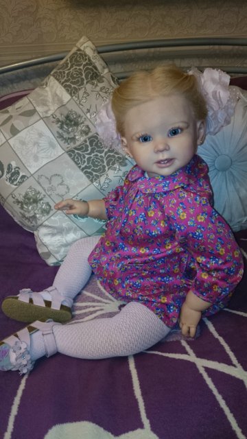 Мое солнышко - малышка Джастина из молда Бонни by Linda Murray