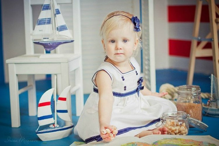 У меня душа морская... авторская кукла Светланы Гришко (фото 3)