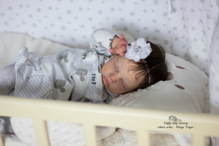 Настюшка - Прелестюшка. Кукла реборн Олеси Венгер (фото 10)