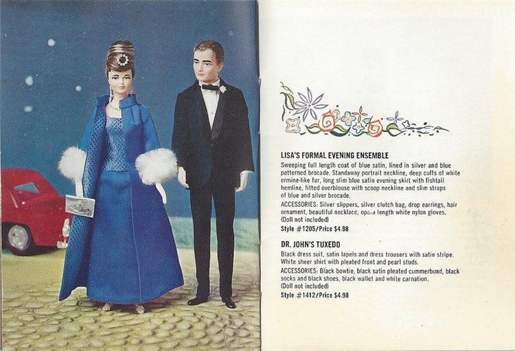 Куклосемья из 60х. Littlechap от фирмы Remco