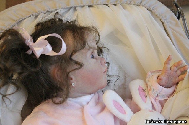 Кукла реборн Frida от Karola Wegerich в моём исполнении