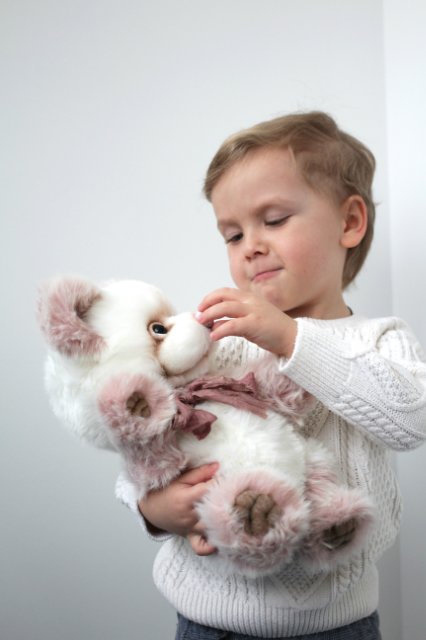 Мишка тедди Эбби. Авторские игрушки Татьяны Матляк | Бэйбики Мишка тедди Эбби. Авторские игрушки Татьяны Матляк (фото 9)