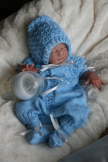 Спящая малышка Рози 2. Куколка реборн Виктории Вишни