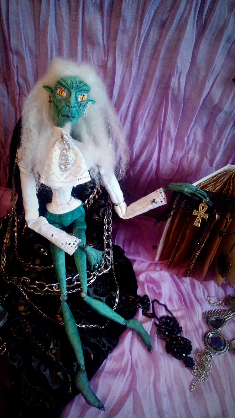 Готы Пегаса: рейф Тодд | Бэйбики Готы Пегаса: рейф Тодд — Авторские куклы ручной работы: текстильные