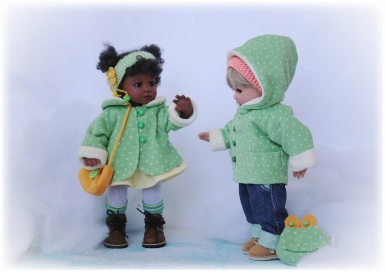 Коллекция одежды для куколок Gabriele Müller, Часть 3 - Зима-Осень