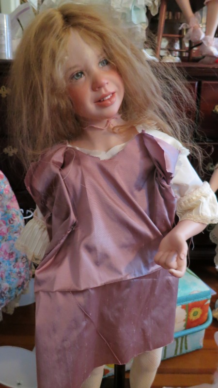 А ля "французкое старинное" платье для Ханночки (фото 2)