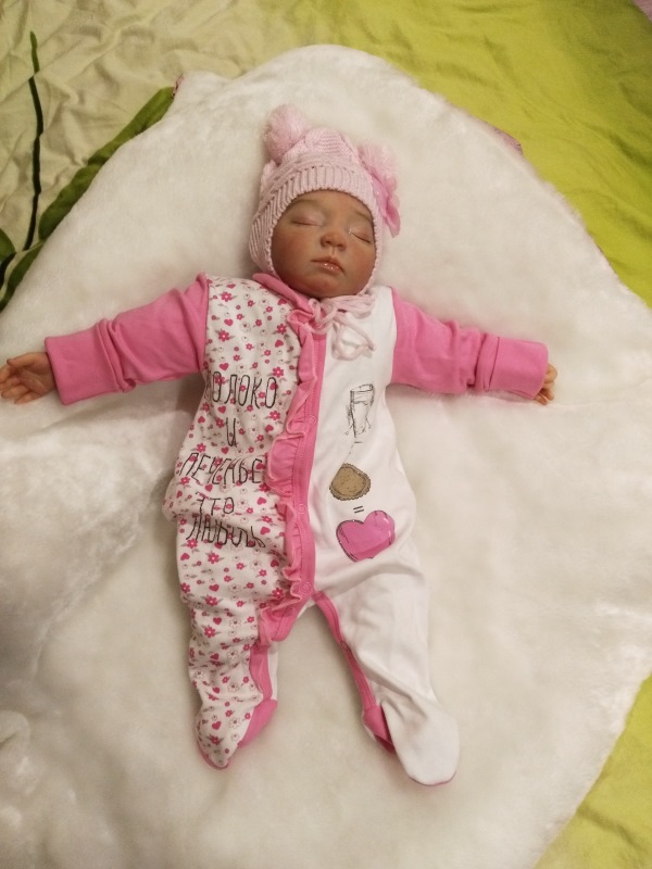 Переделка пупса. Или еще одна головушка в мой детсткой. Наденька