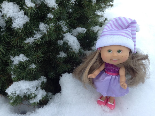 Зимняя фотосессия Копытки (Schalkau ) и капустки Лилочки Cabbage