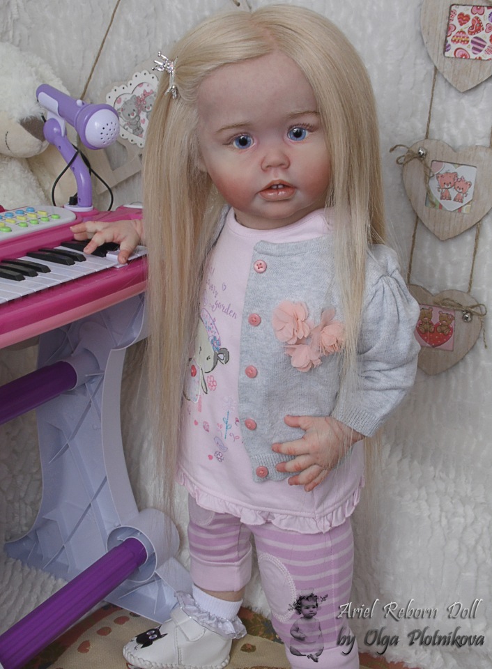 Ariel by Joanna Kazmierczak, куклы reborn Ольги Плотниковой (фото 10)
