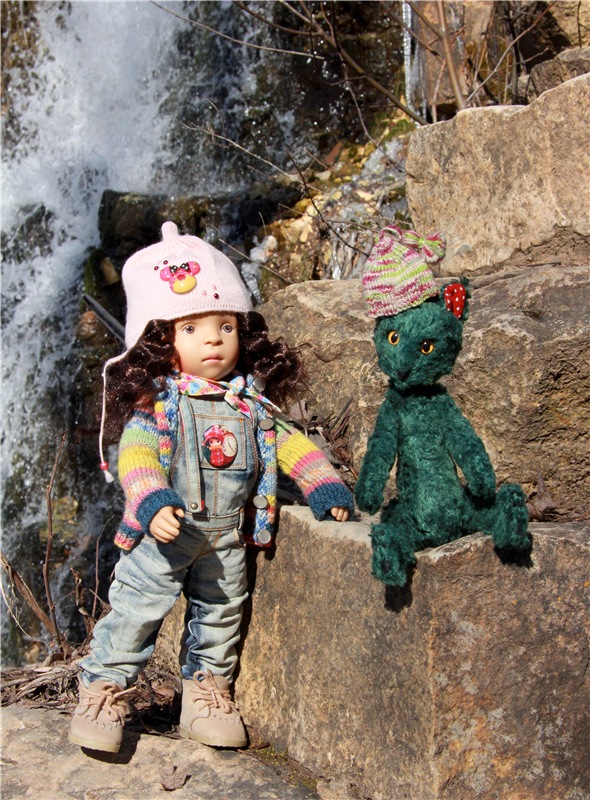 Приключения Адель на водопаде, продолжение. Джульетта от Sylvia Natterer