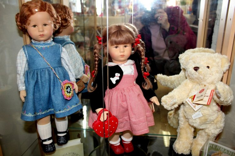 Пасхальная встреча в магазине кукол Гюнзел 2017. Куклы разных авторов