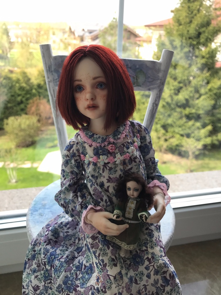 Вот мой новый мейк ап Dollshe Rosa