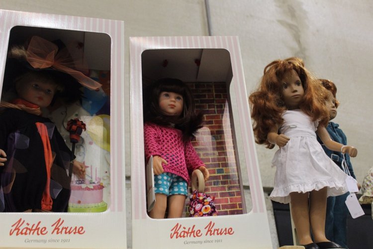 Выставка мишек, кукол и кукольной миниатюры в Голландии 2017 - часть четвертая