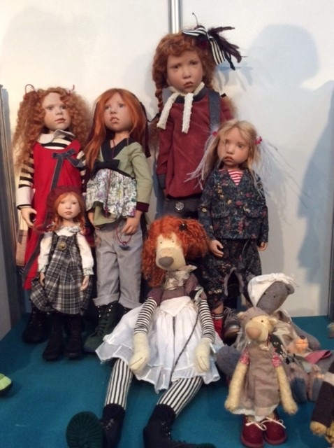 Выставка кукол в Гостином дворе - декабрь 2017 - мой взгляд - часть 6 - окончание