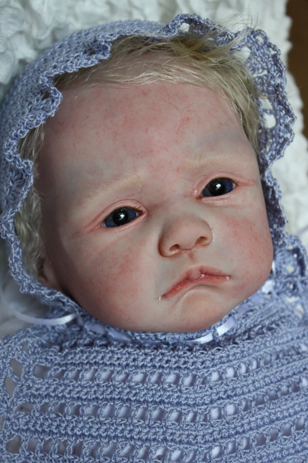 Куклы Реборн. Малышка в голубом