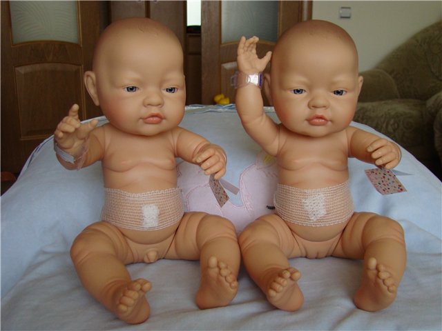 Мои новенькие двойняшечки! Беби Паола Рейна