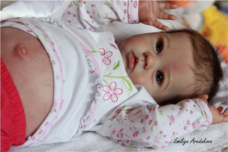 Малютка Шарли. Кукла реборн Эмилии Аредаковой (фото 5)