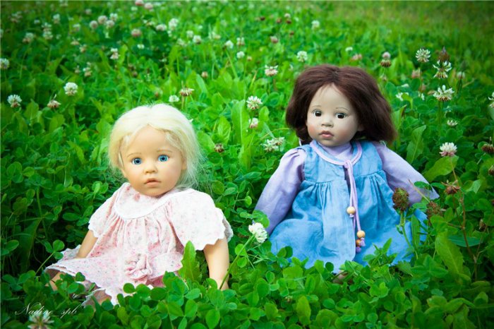 Кофе и сливки, перец и соль. Малышки Нанди и Даниэль от Элизабет Линднер для Гётц (фото 10)