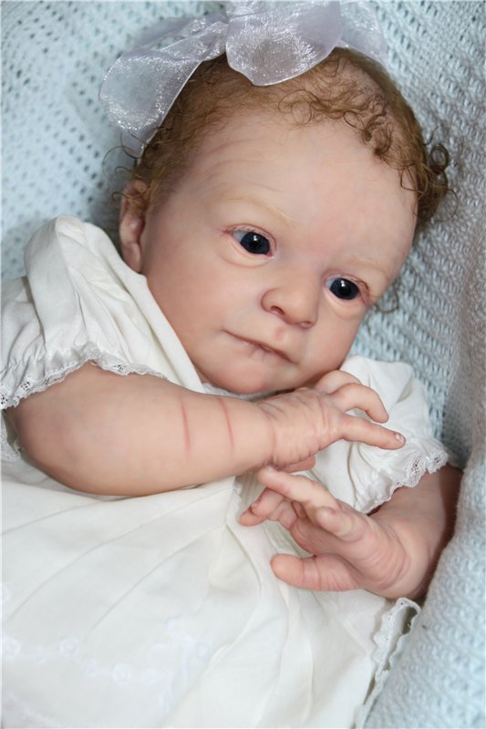 Кукла реборн Рози, любопытная кроха (фото 10)