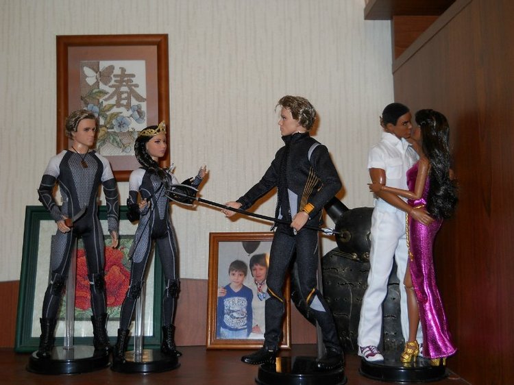 Чернокожие Грейс и Витя (Барби, Кен Mattel)