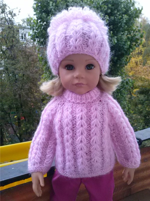 Теплые платьица для девочек Готц