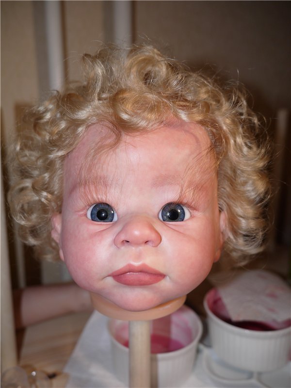 Моя Холли из молдика Holly от скульптора Linda Murray. Кукла реборн Натальи Фединой, Baby-Zest (фото 7)