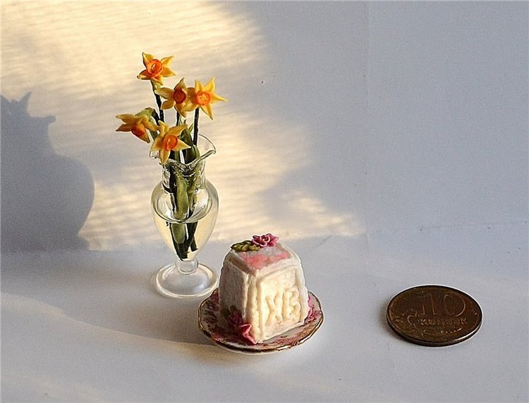 Еда, миниатюра для кукол! Моя подготовка к Пасхе