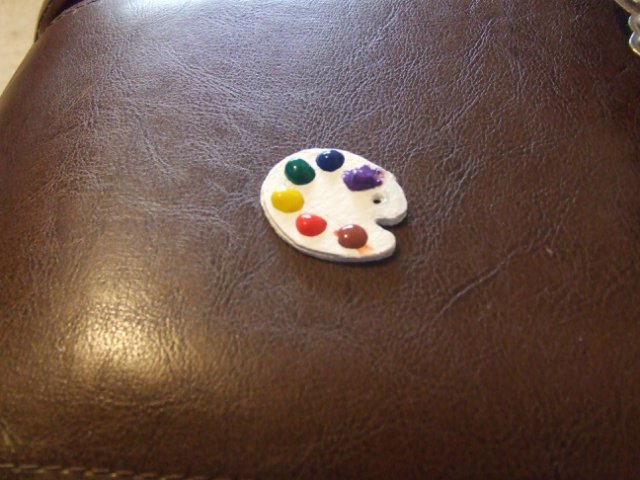 Мастер-класс "Создание принадлежностей для художника. Масштаб 1:12"