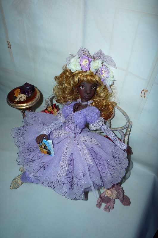 Прекрасная, загадочная, волшебная... Лавандовая Феечка Kaye Wiggs