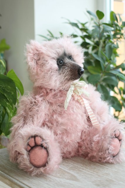 Розовое облачко - медведь Симон