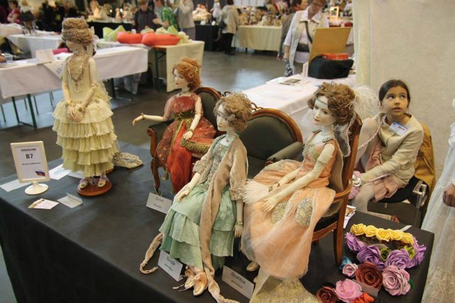 Выставка TEDDYBÄR TOTAL 2015 в Мюнстере. Часть четвертая - кукольно-завершающая (фото 6)