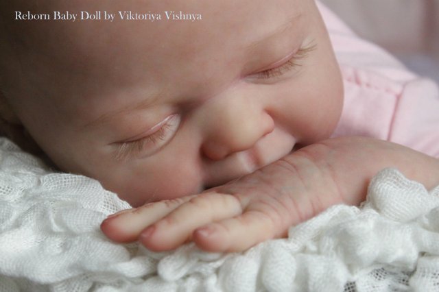 Крохотулька Angeli от Elisa Marx. Куколка реборн Виктории Вишни