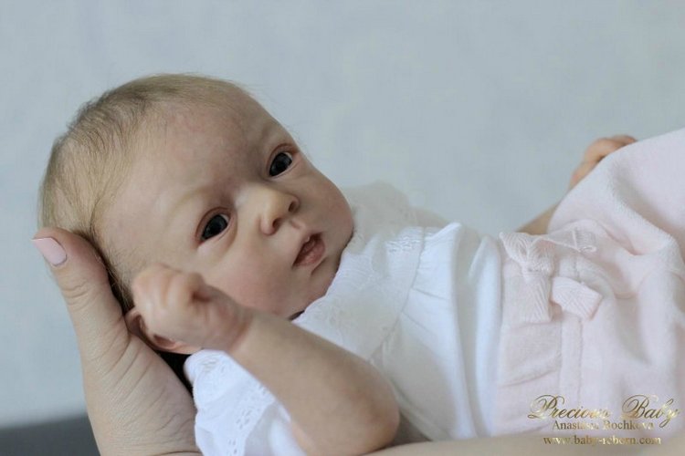 Маленькая капелька - Аделия! Кукла реборн Анастасии Бочковой