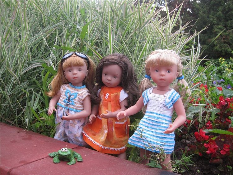 Тата, Анели и Лина! Куколки подружки Kathe Kruse | Бэйбики Тата, Анели и Лина! Куколки подружки Kathe Kruse
