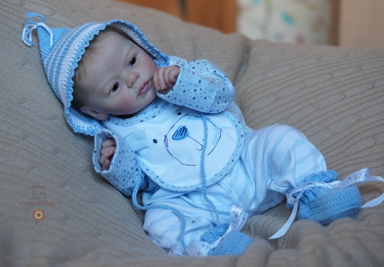 Мой малыш реборн Ларри готов