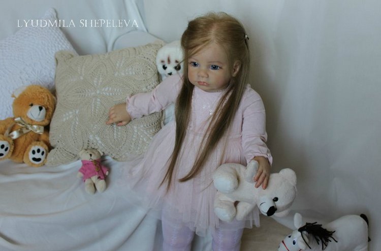 Моя новая девочка Кэйтлин! Кукла реборн Шепелевой Людмилы