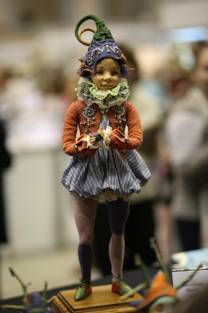 Великолепие выставки "Искусство Куклы" 11 декабря 2015 г