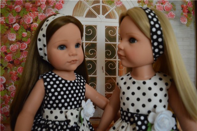 Черно-белые горошки очень девочкам к лицу | Бэйбики Черно-белые горошки очень девочкам к лицу (фото 3)