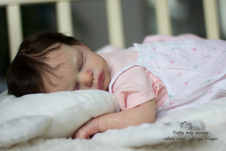 Настюшка - Прелестюшка. Кукла реборн Олеси Венгер