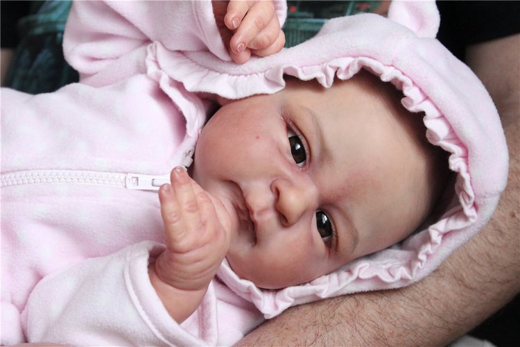 Забавная малышка. Кукла реборн Светланы Преображенской (фото 7)