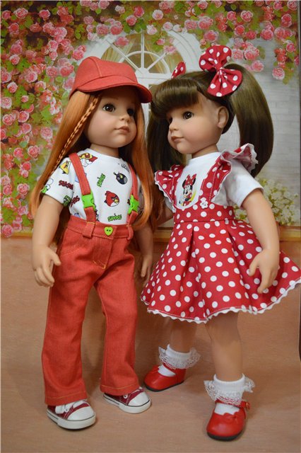 Коллекция нарядов для девочек Готц "Пойдем, погуляем!"