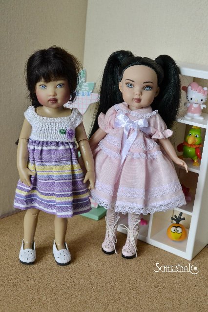 Патсиетта и Кикитс, маленькие куколки Роберта Тоннера | Бэйбики Патсиетта и Кикитс, маленькие куколки Роберта Тоннера