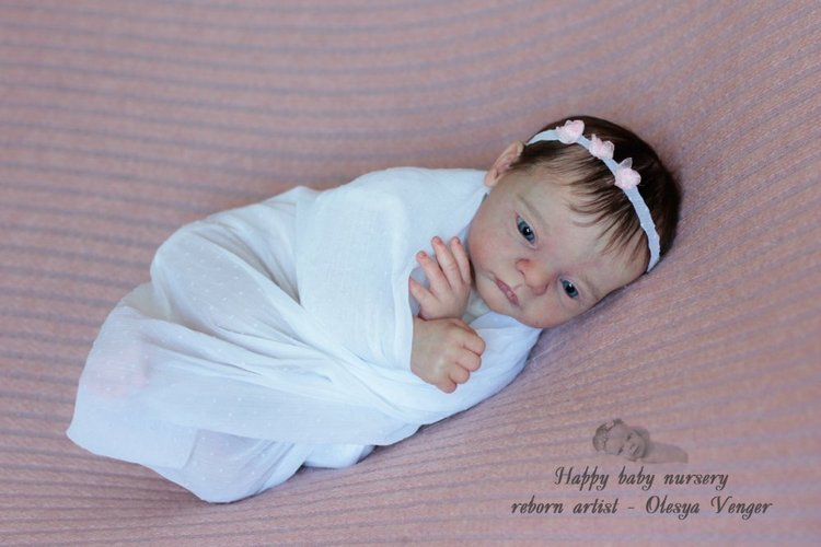 Моя Кирочка. Ненаглядная моя крошечка. Кукла реборн Олеси Венгер (фото 7)