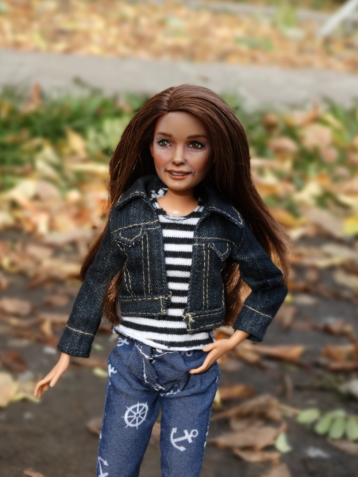 Портретный ООАК Барби - я и Саша (фото 5)