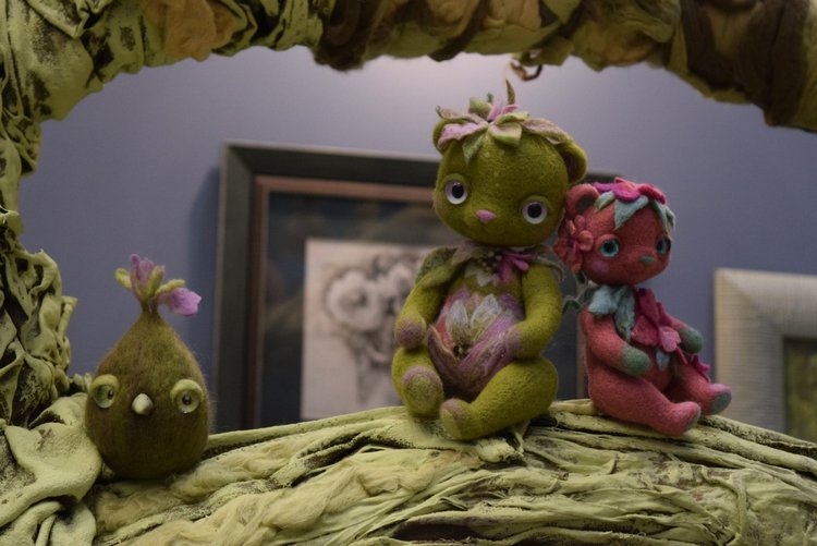 VII Московская международная выставка "Искусство Куклы". Портреты кукольной души или незримый диалог