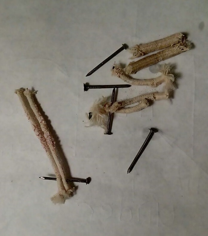 Перетяжка и небольшой ремонт антикварной A.Marseille (фото 9)