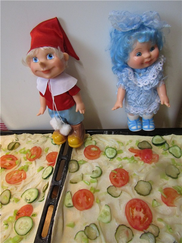 Мальвина - мастерица. Раз, два, три - готова пицца (фото 9)